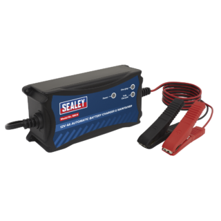 Sealey Battery Maintainer Charger 12V 4A Fully Automatic