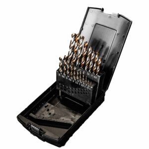 Powerhand 19pc Hss-G CO5 (Cobalt 5%) Drill Set - 1mm -10mm