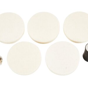 Blue Spot Tools 19076 6 PCE 50mm (2") Felt Polishing Discs