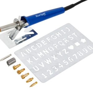 Blue Spot Tools 31104 30W Wood Burning Soldering Iron Kit