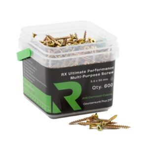 RIKÄ MPSRX012 4.0 x 40mm RX High Performance CSK Pozi Multi Purpose Screw 1200pk