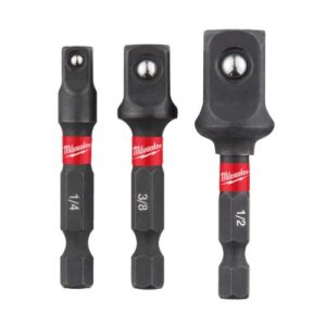 Milwaukee 4932479228 Socket Adaptor ShW Set-3pc