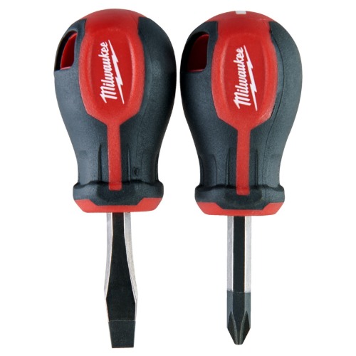 Milwaukee 4932471810 Tri-lobe S/Driver Stubby set - 2pc