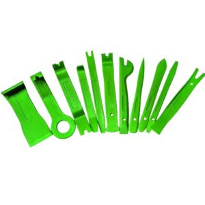 Powerhand 11pc Trim Removal Tool Set - High-Vis Green